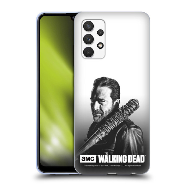 AMC The Walking Dead Filtered Portraits Negan Soft Gel Case for Samsung Galaxy A32 (2021)