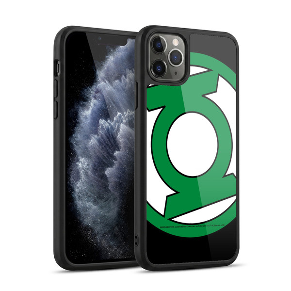 Green Lantern DC Comics Logos Oversized Gel Armour Case For Apple iPhone 11 Pro Max