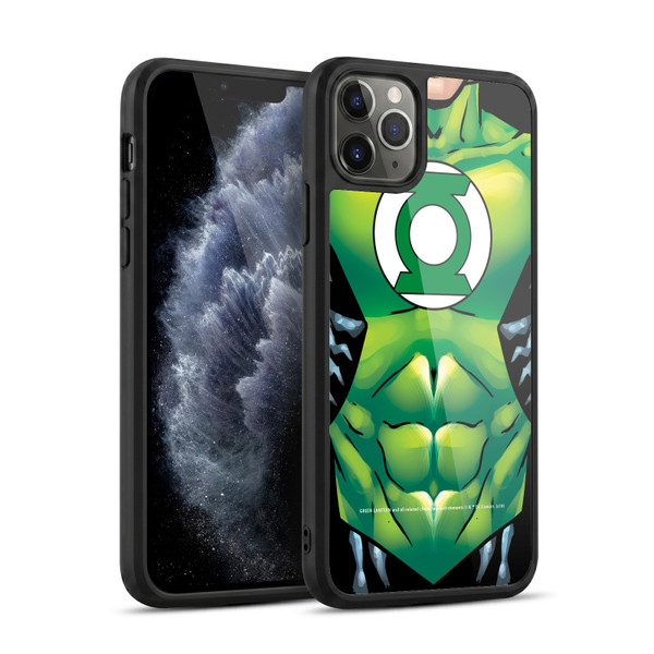 Green Lantern DC Comics Logos Uniform Gel Armour Case For Apple iPhone 11 Pro Max