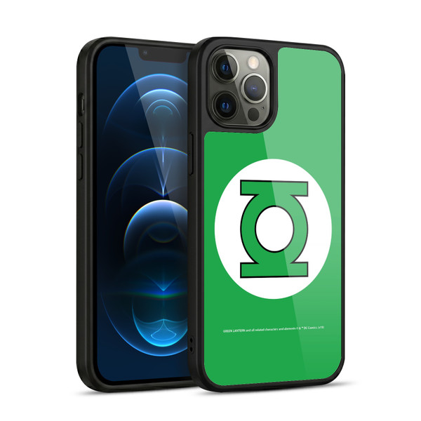 Green Lantern DC Comics Logos Classic Gel Armour Case For Apple iPhone 12 Pro Max