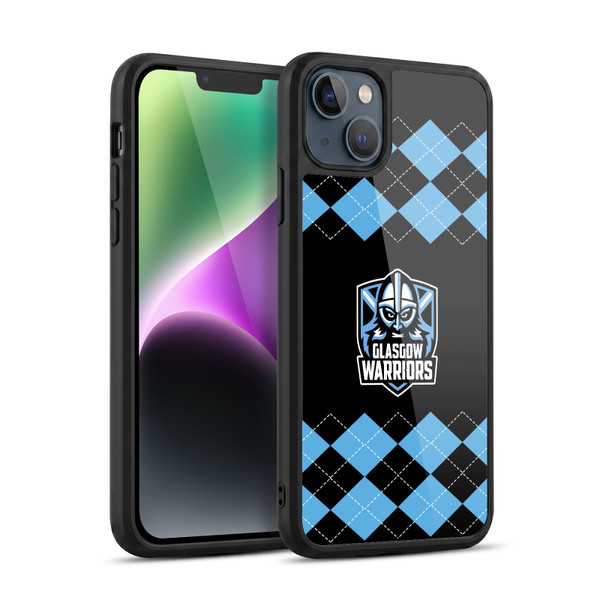 Glasgow Warriors Logo 2 Argyle Gel Armour Case For Apple iPhone 14 Plus