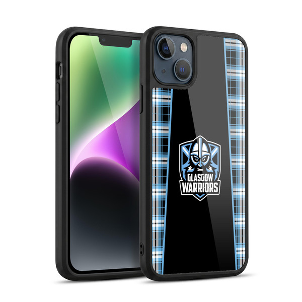 Glasgow Warriors Logo 2 Tartan Gel Armour Case For Apple iPhone 14 Plus