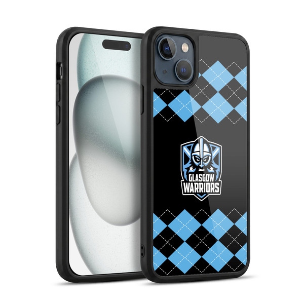 Glasgow Warriors Logo 2 Argyle Gel Armour Case For Apple iPhone 15 Plus