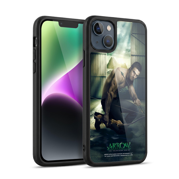 Arrow TV Series Posters Oliver Queen 2 Gel Armour Case For Apple iPhone 14 Plus