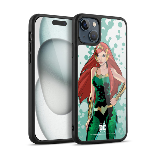 DC Women Core Compositions Mera Gel Armour Case For Apple iPhone 15 Plus