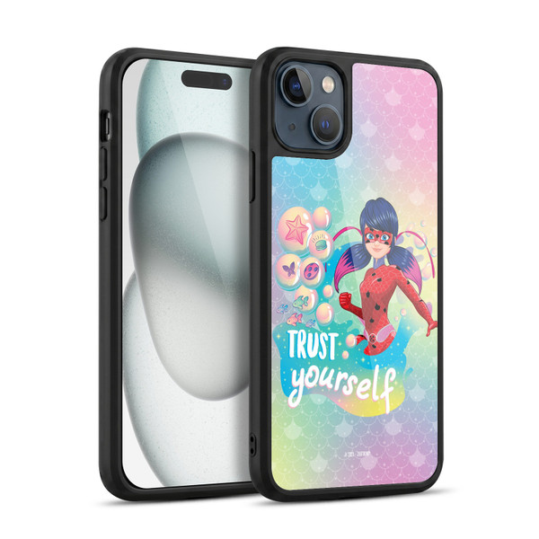 Miraculous Ladybug Aqua Ladybug Trust Yourself Gel Armour Case For Apple iPhone 15 Plus