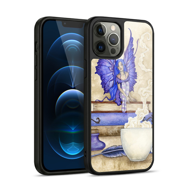 Amy Brown Lovely Fairies Blue Pixie Gel Armour Case For Apple iPhone 12 Pro Max