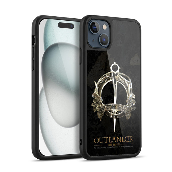Outlander Seals And Icons Mackenzie Brooch Gel Armour Case For Apple iPhone 15 Plus