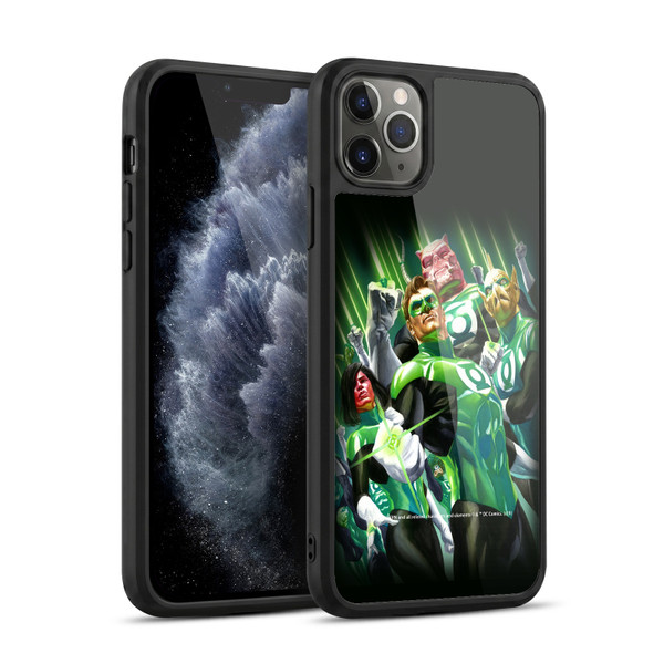 Green Lantern DC Comics Comic Book Covers Group Gel Armour Case For Apple iPhone 11 Pro Max