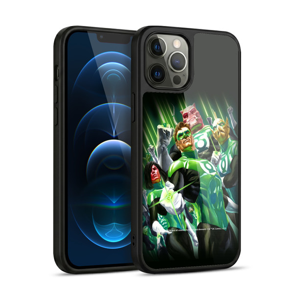 Green Lantern DC Comics Comic Book Covers Group Gel Armour Case For Apple iPhone 12 Pro Max