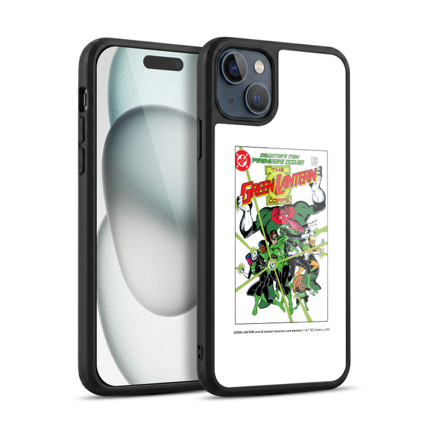 Green Lantern DC Comics Comic Book Covers Group 2 Gel Armour Case For Apple iPhone 15 Plus