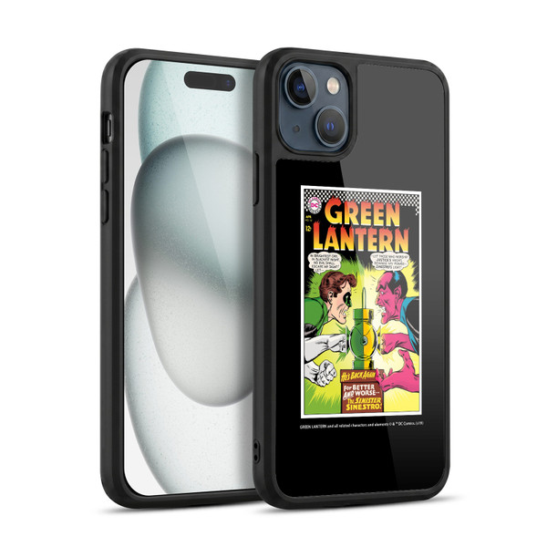 Green Lantern DC Comics Comic Book Covers Sinestro Gel Armour Case For Apple iPhone 15 Plus