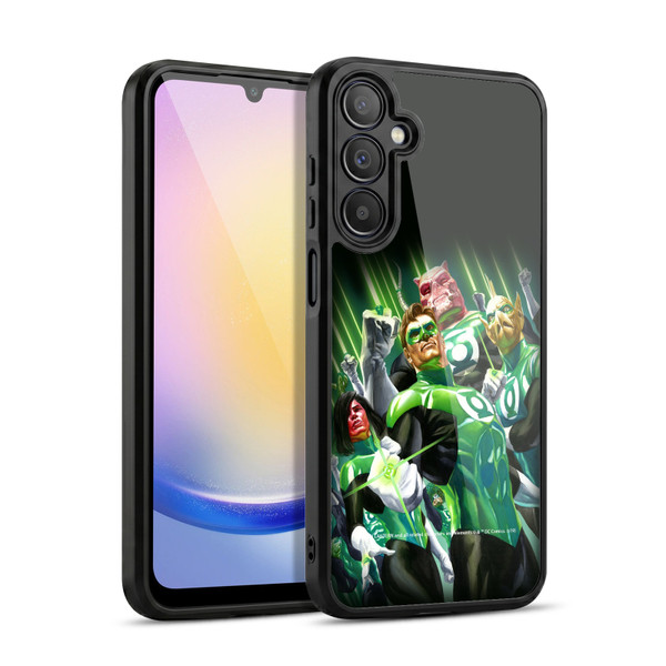 Green Lantern DC Comics Comic Book Covers Group Gel Armour Case For Samsung Galaxy A25 5G