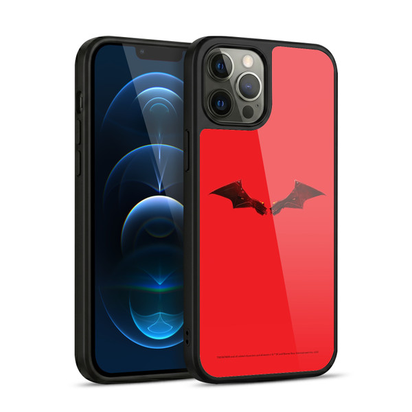 The Batman Neo-Noir Graphics Logo Gel Armour Case For Apple iPhone 12 Pro Max