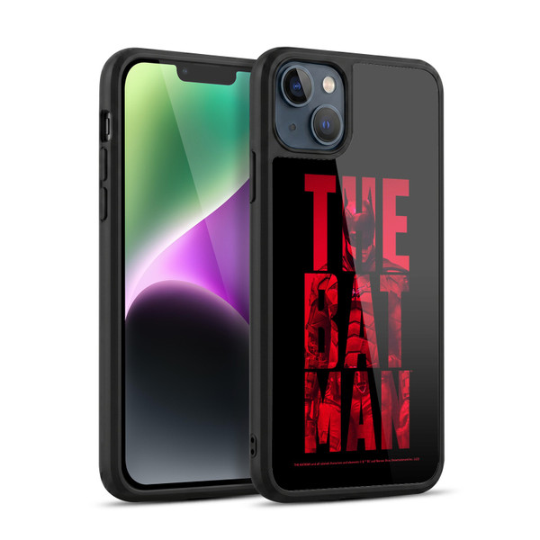The Batman Neo-Noir Graphics Typography Gel Armour Case For Apple iPhone 14 Plus