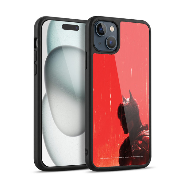 The Batman Neo-Noir Graphics Rain Gel Armour Case For Apple iPhone 15 Plus
