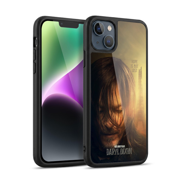 The Walking Dead: Daryl Dixon Key Art Full Face Gel Armour Case For Apple iPhone 14 Plus