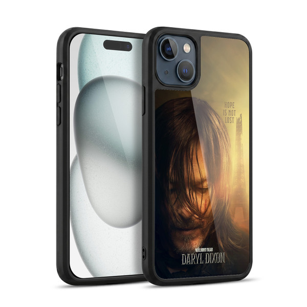 The Walking Dead: Daryl Dixon Key Art Full Face Gel Armour Case For Apple iPhone 15 Plus