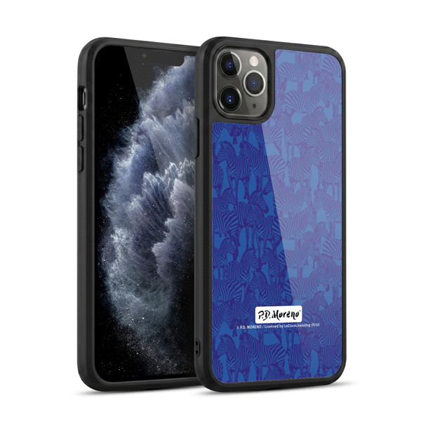 P.D. Moreno Patterns Zebra Gel Armour Case For Apple iPhone 11 Pro Max