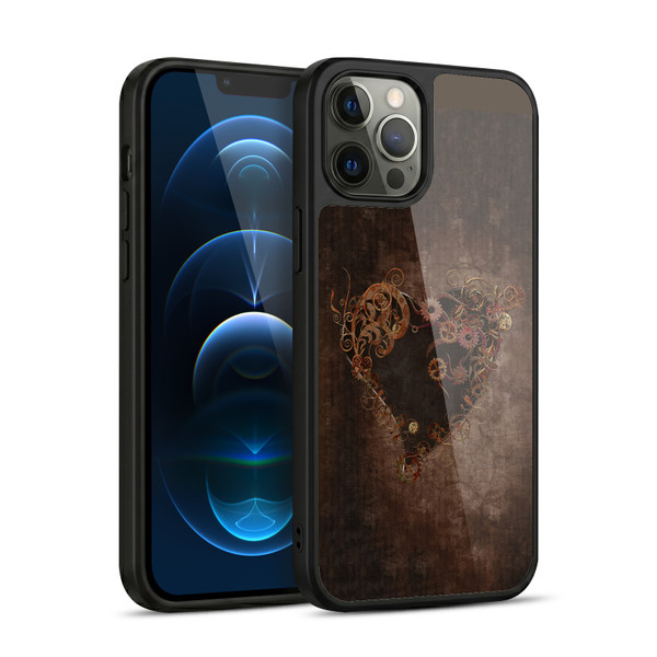 Simone Gatterwe Vintage And Steampunk Thy Heart Gel Armour Case For Apple iPhone 12 Pro Max
