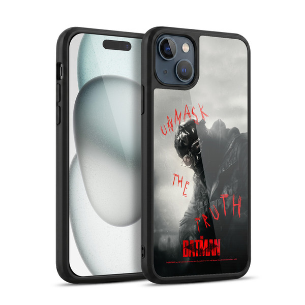 The Batman Posters Riddler Unmask The Truth Gel Armour Case For Apple iPhone 15 Plus