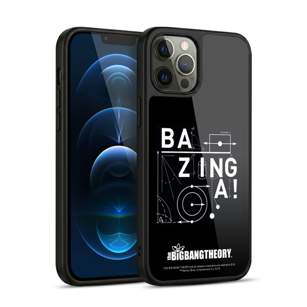 The Big Bang Theory Bazinga Physics Gel Armour Case For Apple iPhone 12 Pro Max