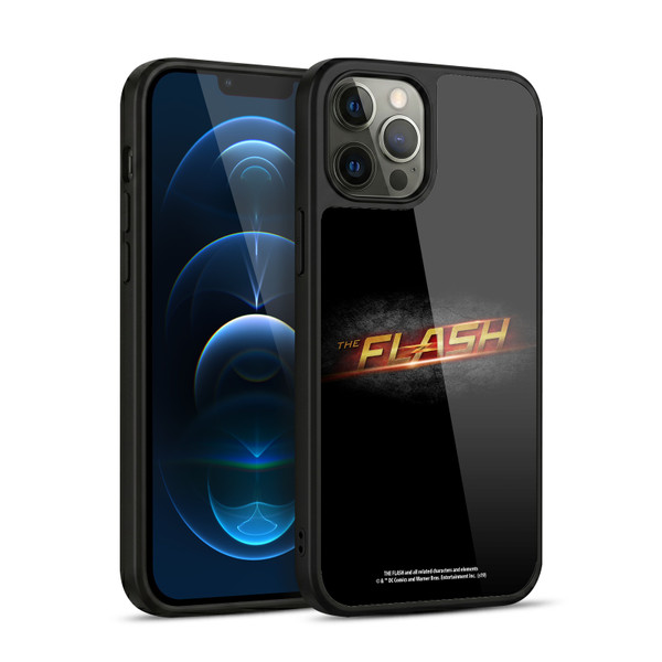 The Flash TV Series Logos Black Gel Armour Case For Apple iPhone 12 Pro Max