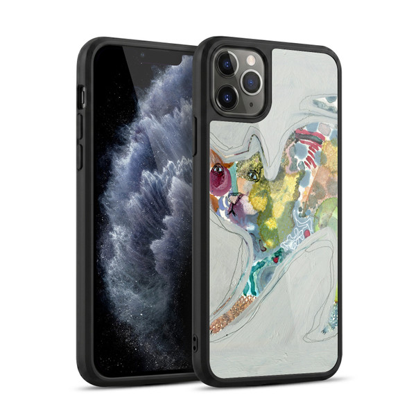 Wyanne Cat Abstract Kitty 2 Gel Armour Case For Apple iPhone 11 Pro Max