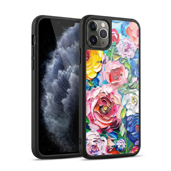 Nature Magick Paint Blobs Bloom Gel Armour Case For Apple iPhone 11 Pro Max