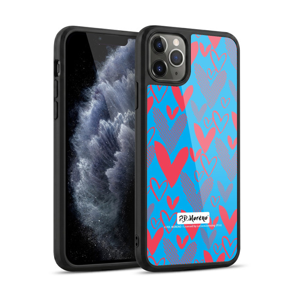 P.D. Moreno Patterns Hearts 2 Gel Armour Case For Apple iPhone 11 Pro Max
