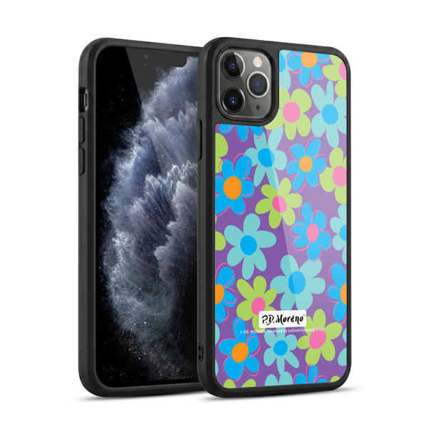P.D. Moreno Patterns Purple Gel Armour Case For Apple iPhone 11 Pro Max