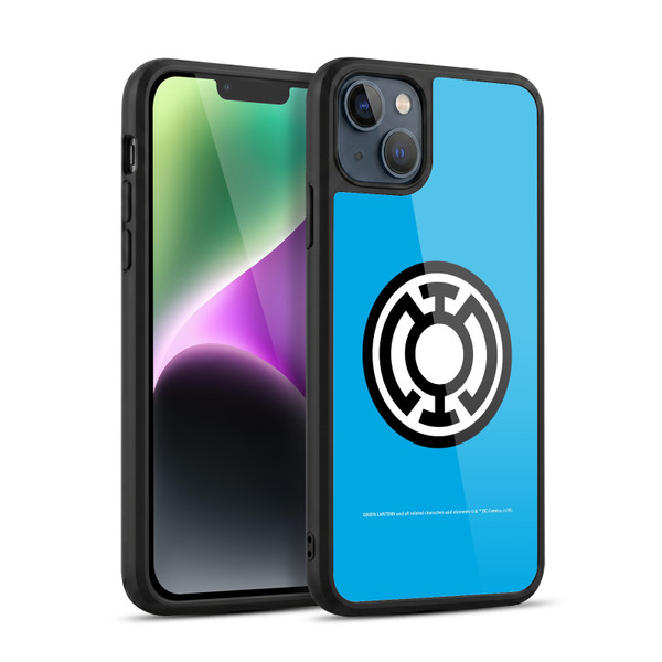 Green Lantern DC Comics Lantern Corps Blue Gel Armour Case For Apple iPhone 14 Plus