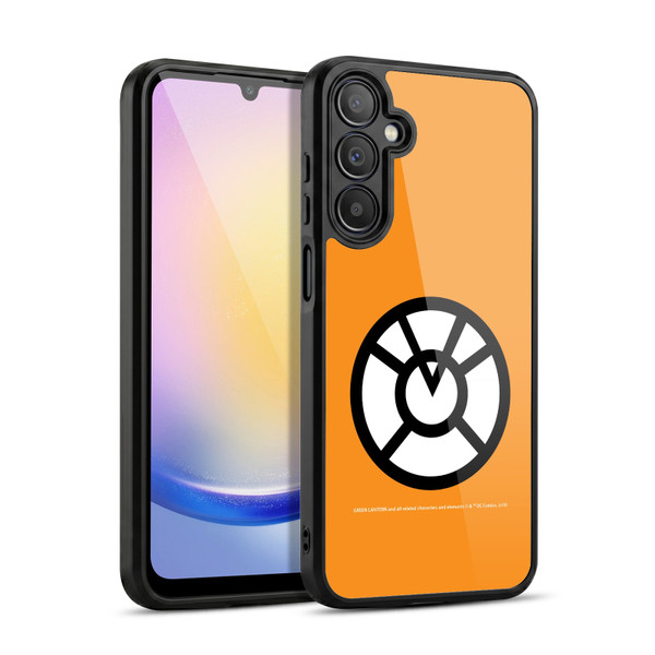 Green Lantern DC Comics Lantern Corps Orange Gel Armour Case For Samsung Galaxy A25 5G