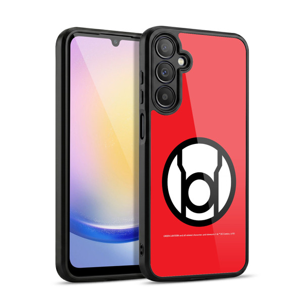 Green Lantern DC Comics Lantern Corps Red Gel Armour Case For Samsung Galaxy A25 5G