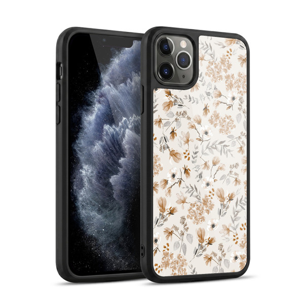 Anis Illustration Mix Pattern Romantic Neutrals Gel Armour Case For Apple iPhone 11 Pro Max
