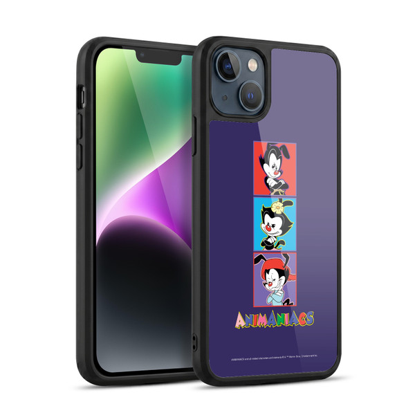 Animaniacs Graphics Tiles Gel Armour Case For Apple iPhone 14 Plus