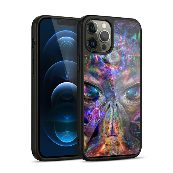 Jumbie Art Visionary Alien Gel Armour Case For Apple iPhone 12 Pro Max