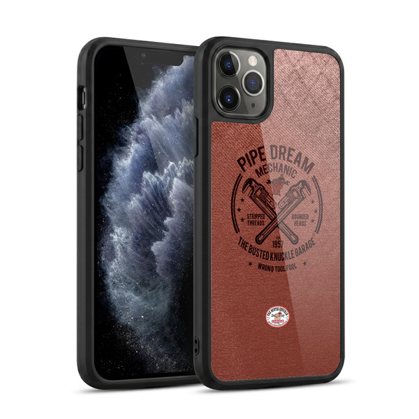 Busted Knuckle Garage Graphics Pipe Dream Gel Armour Case For Apple iPhone 11 Pro Max