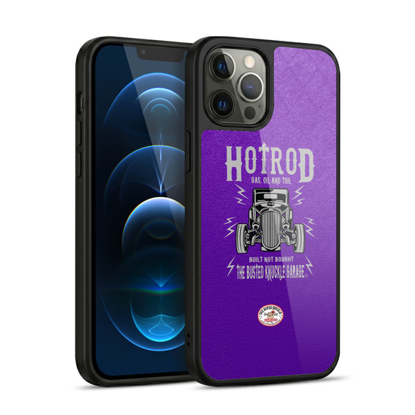 Busted Knuckle Garage Graphics Hot Rod Gel Armour Case For Apple iPhone 12 Pro Max
