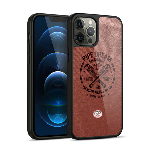 Busted Knuckle Garage Graphics Pipe Dream Gel Armour Case For Apple iPhone 12 Pro Max