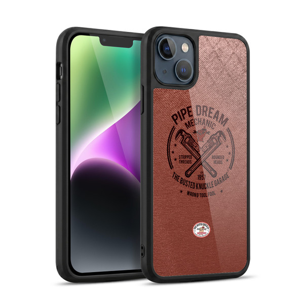 Busted Knuckle Garage Graphics Pipe Dream Gel Armour Case For Apple iPhone 14 Plus