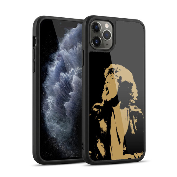 The Rolling Stones Mick Jagger Grunge Gel Armour Case For Apple iPhone 11 Pro Max