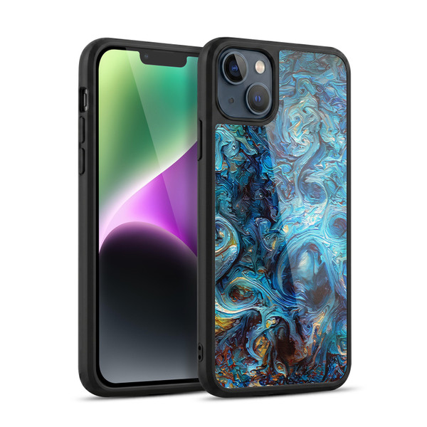 Cosmo18 Jupiter Fantasy Blue Gel Armour Case For Apple iPhone 14 Plus