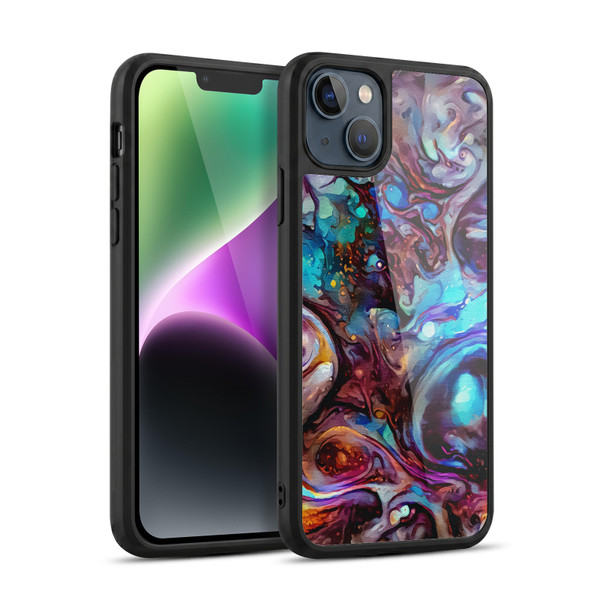 Cosmo18 Jupiter Fantasy Indigo Gel Armour Case For Apple iPhone 14 Plus