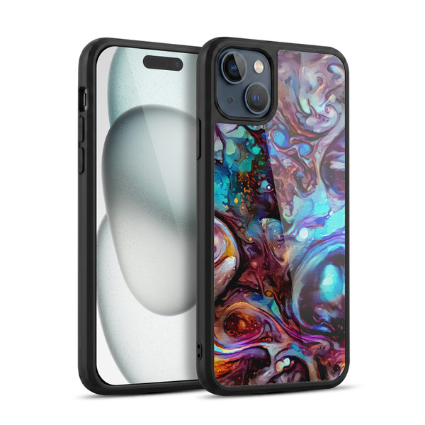 Cosmo18 Jupiter Fantasy Indigo Gel Armour Case For Apple iPhone 15 Plus