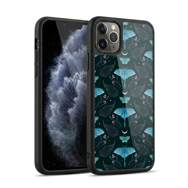 Episodic Drawing Art Emerald Pattern Gel Armour Case For Apple iPhone 11 Pro Max