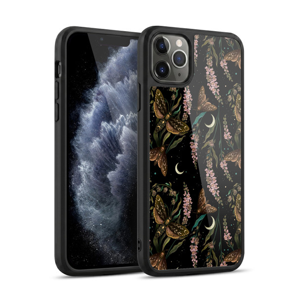 Episodic Drawing Pattern Death Head Pattern Gel Armour Case For Apple iPhone 11 Pro Max