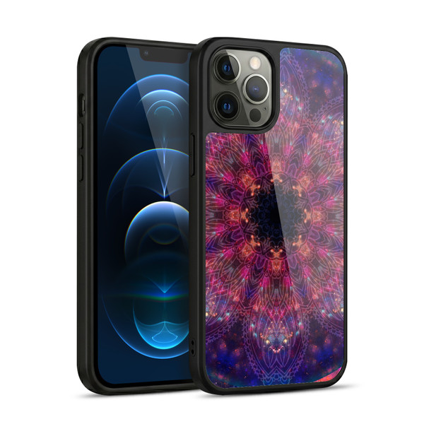 Aimee Stewart Mandala Doodle Flower Gel Armour Case For Apple iPhone 12 Pro Max