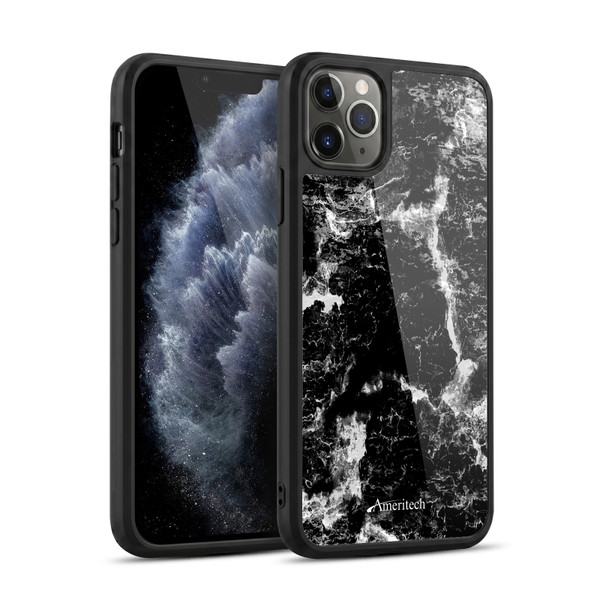 Ameritech Graphics Black Marble Gel Armour Case For Apple iPhone 11 Pro Max