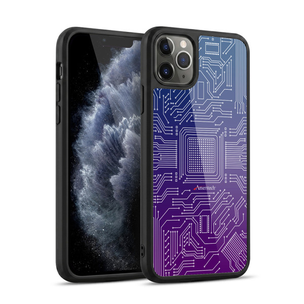 Ameritech Graphics Circuit Board Gel Armour Case For Apple iPhone 11 Pro Max